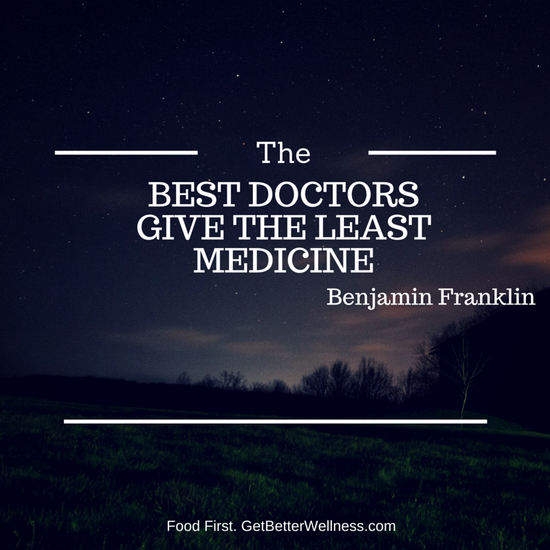 GBW Best Doctors give the least medicine