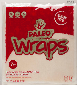 Paleo Wraps for Fajita