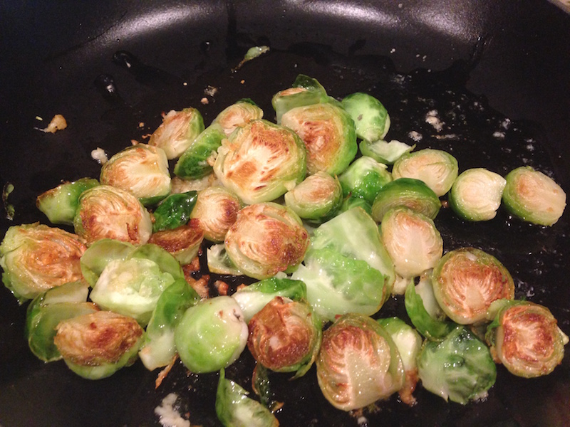 Brussels Sprouts and Garlic