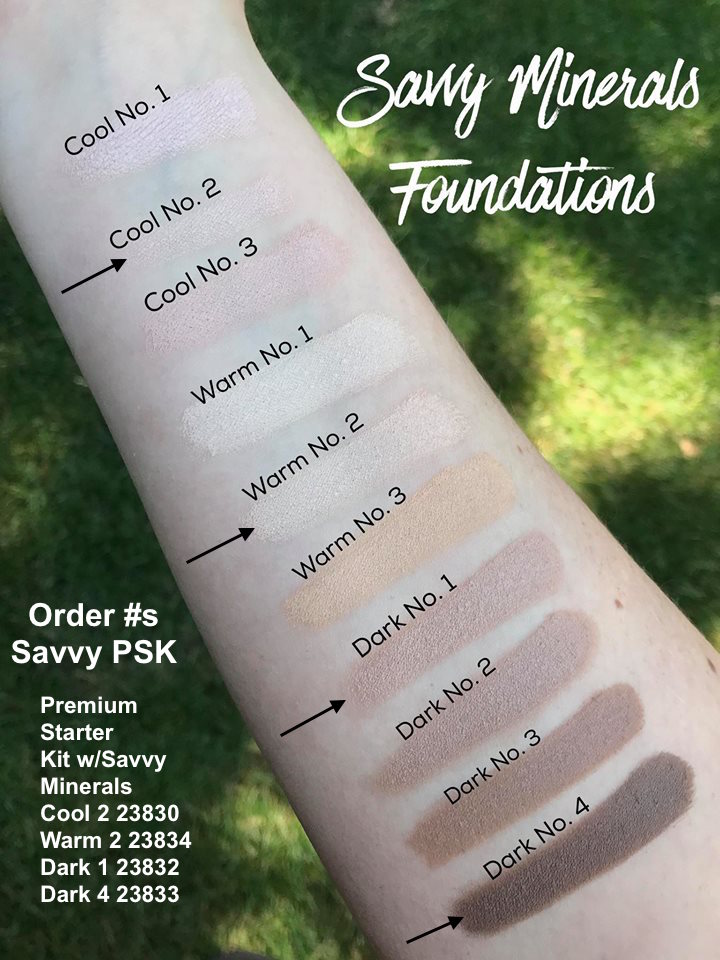 YL Savvy Minerals PSK Numbers