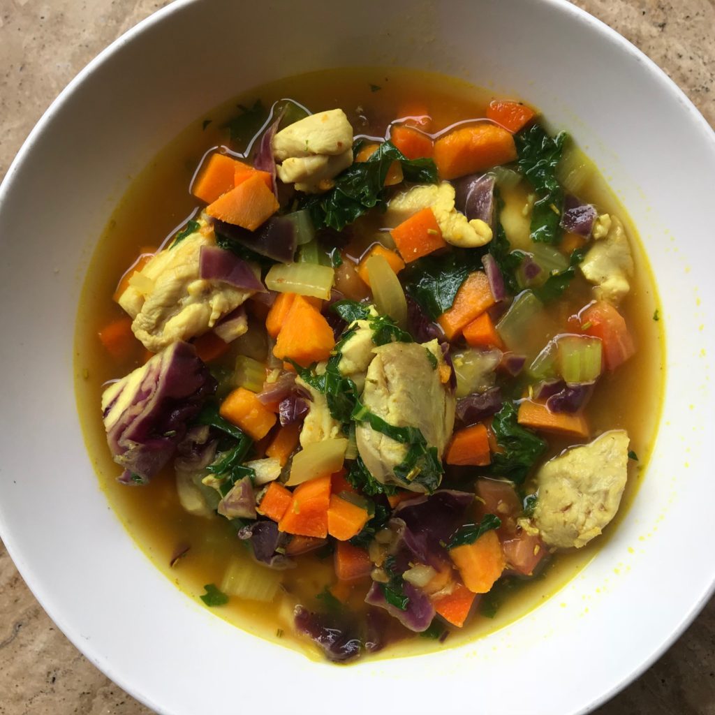 Chicken and Vegetable Detox Soup Get Better Wellness